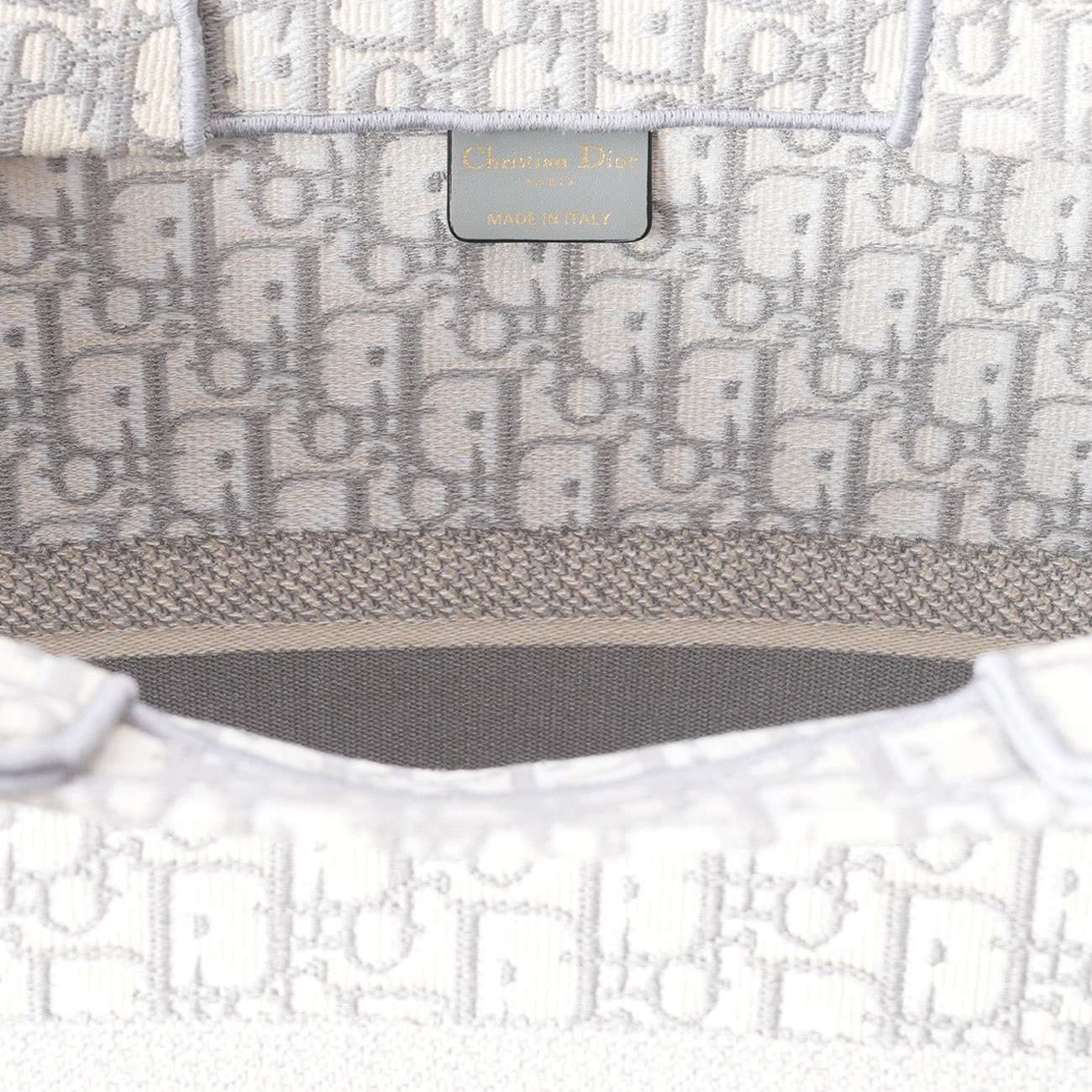 CHRISTIAN DIOR(USED)디올 오블리크 북토트 라지